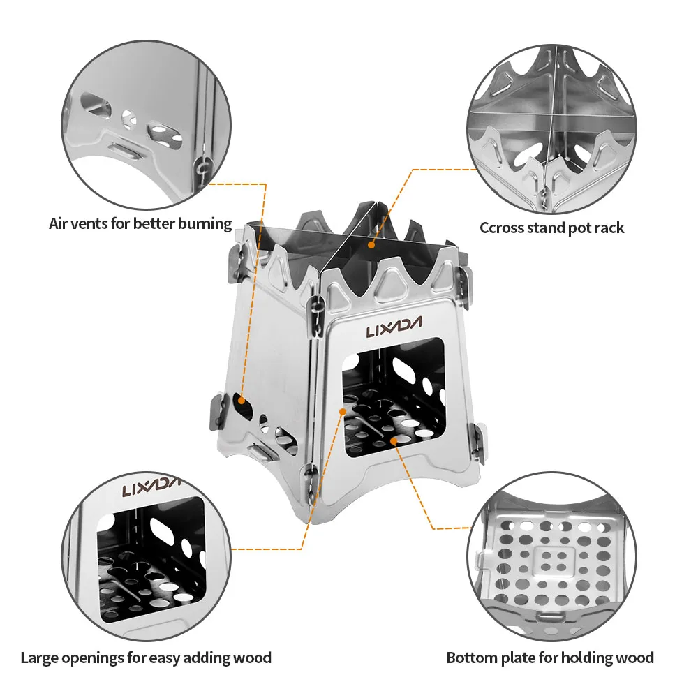 Lixada Folding Stove 6