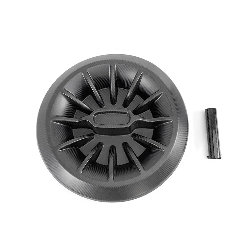 High Quality Real Carbon Matt Color Spare Tyre Cover for G Class W463A G63 G500 G550 Car Tire Case Vortex Style