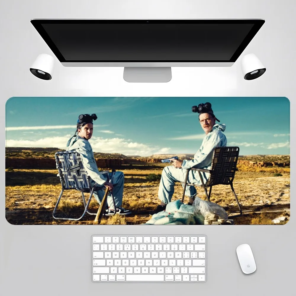 Movie Breaking Bad Mouse Pad XXL Deskmat Mats Gamer Pc Gaming Accessories Rubber Mat Keyboard Cabinet Mause Laptops