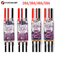 FLYCOLOR Francy 2 Brushless ESC 20A 30A 40A 50A BLHELI-32 BL32 3-6S Speed Controller 5V/3A 12V/2A For RC Plane Airplane Francy2