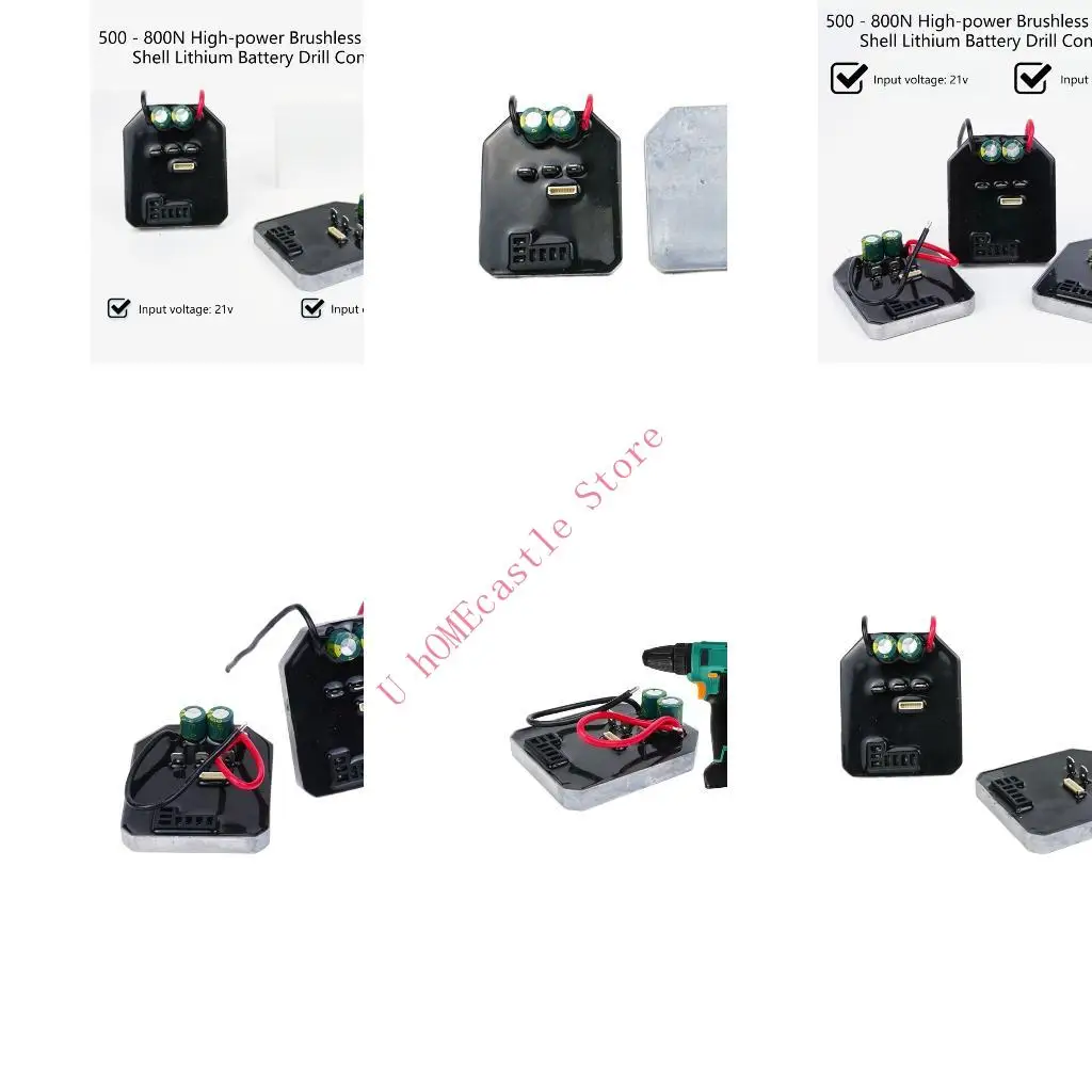 63HF High Torques Brushless Motor Controller 21V 50A With Aluminum Construction For Drill Motors Power Tool Easy Installation