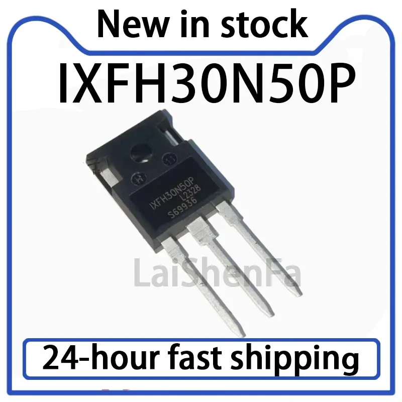 1PCS IXFH30N50P Package TO-247AD N-channel 500V/30A Field Effect Transistor (MOSFET)