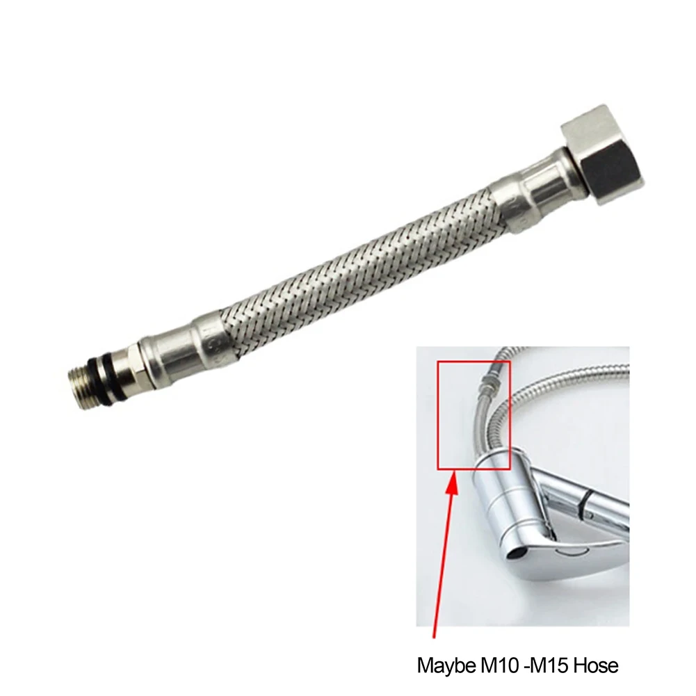 Inlet Connection Hose Kitchen/Bathroom Pull-out Fauce Adapter Pipe M15 Extension Adapter Pipe For Faucets