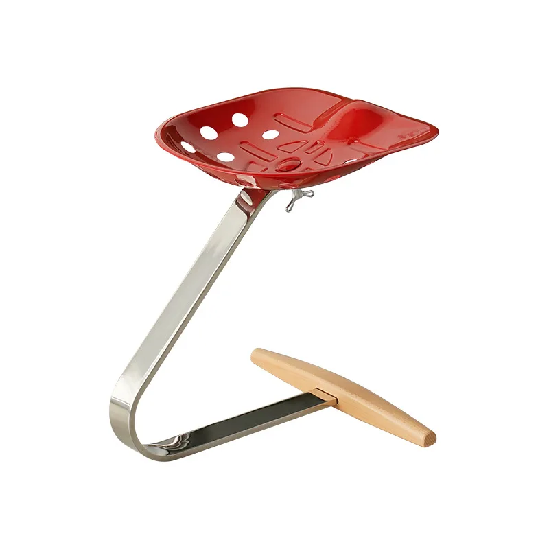 Tractor Chair Stool Creative Personality Stainless Steel Dining Chair ins Leisure Chair
