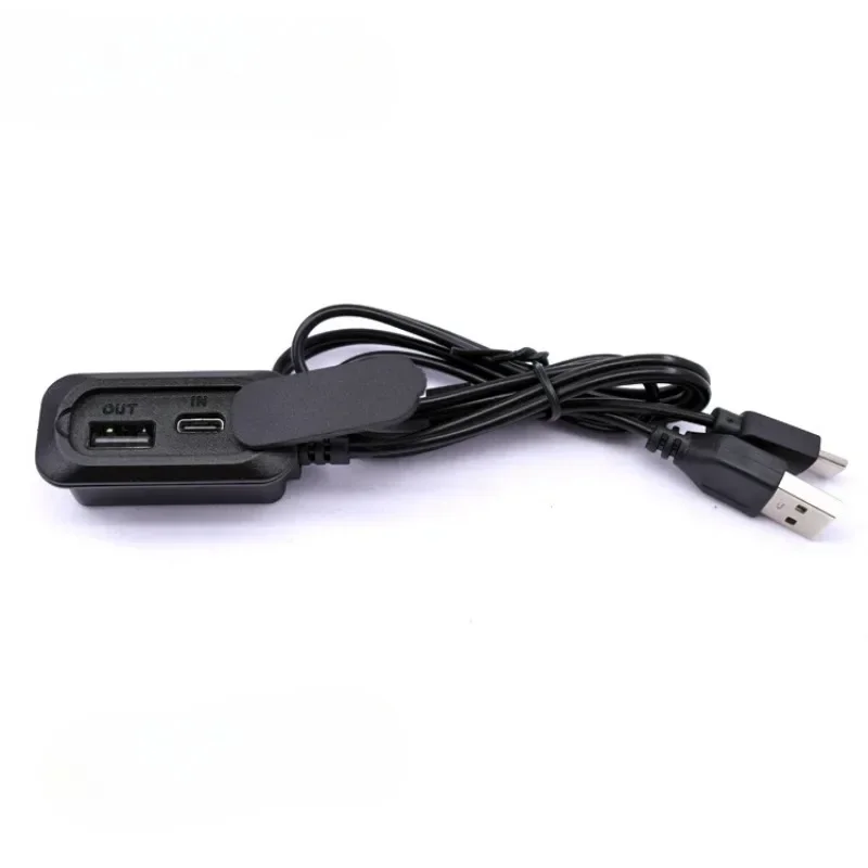 1 stücke Rucksack Externe USB Lade Port Adapter Ladekabel Gepäck USB Lade Zubehör Typ-c Port