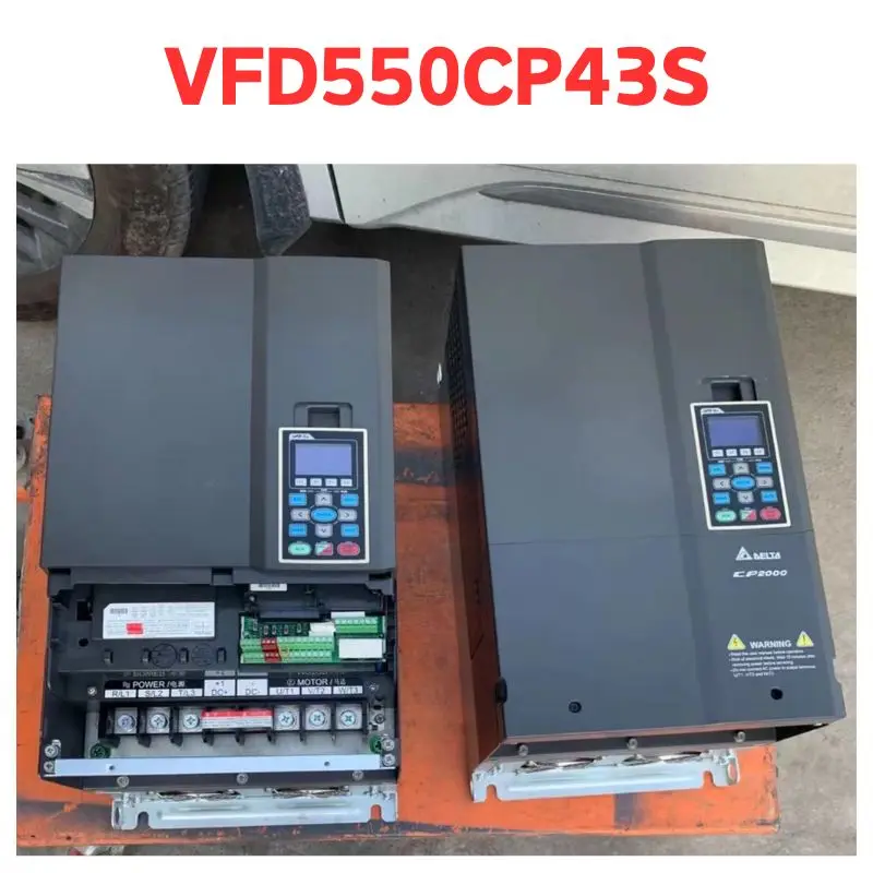 second-hand     inverter     VFD550CP43S    Test passed     Fast Shipping