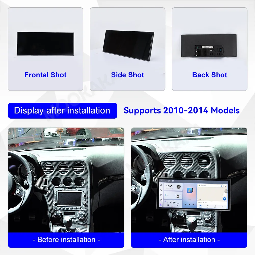 15.8inch Touch Screen 12+256GB Android 15 Car Radio Navigation For Alfa Romeo 2010 2011 2012 2013 2014Stereo Multimedia HeadUnit
