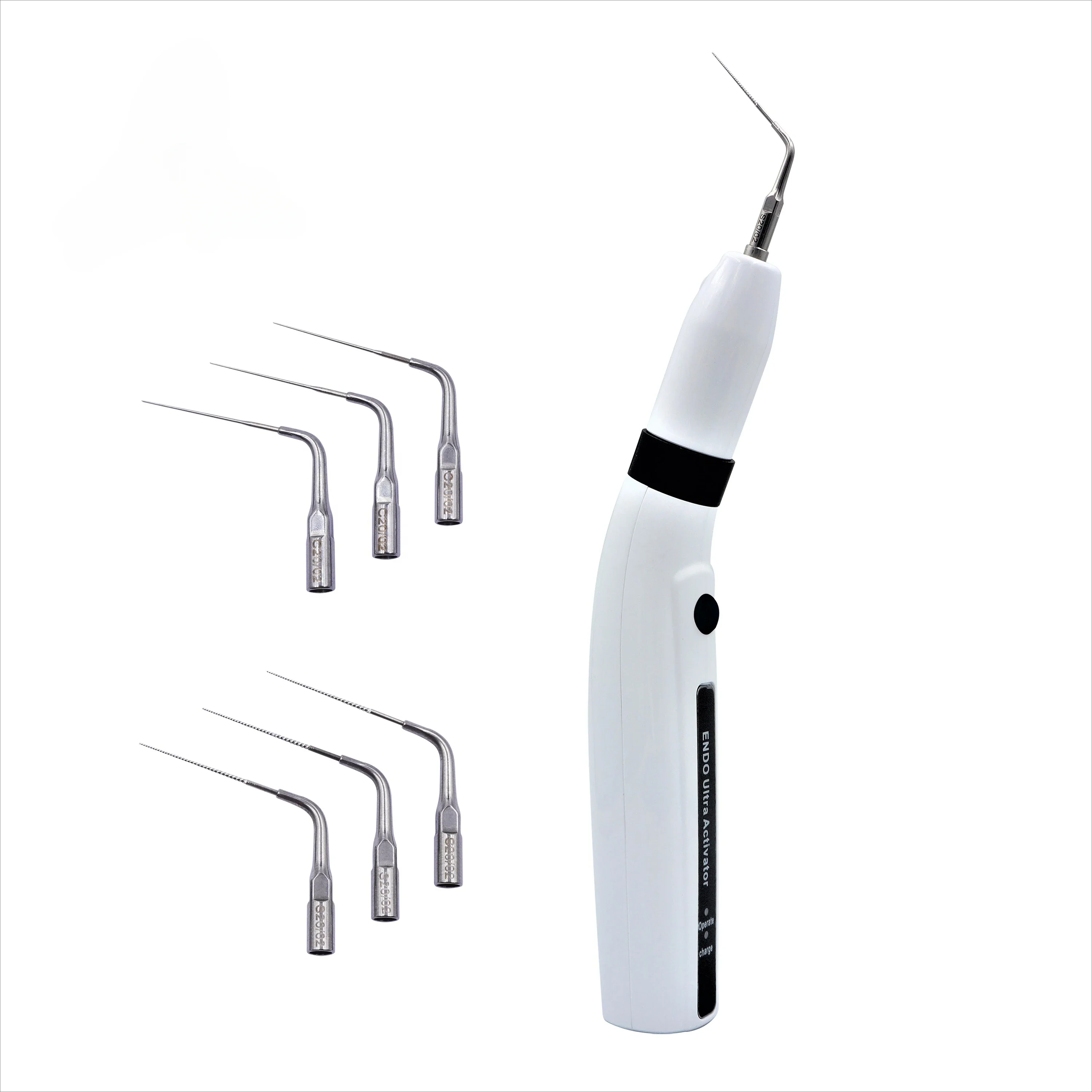 

Dentals Endos Ultras Activators LED Ultrasonics Irrigators Root Canals Handpiece With 6pcs tips