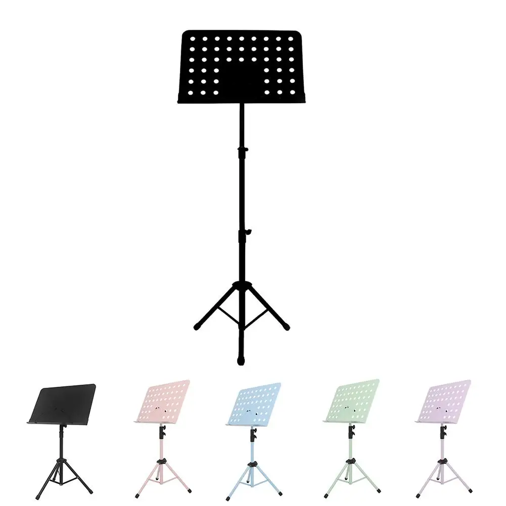 Sheet Music Stand Folding Angle Height-Adjustable Music Stand Sheet Music Lightweight Portable Music Holder