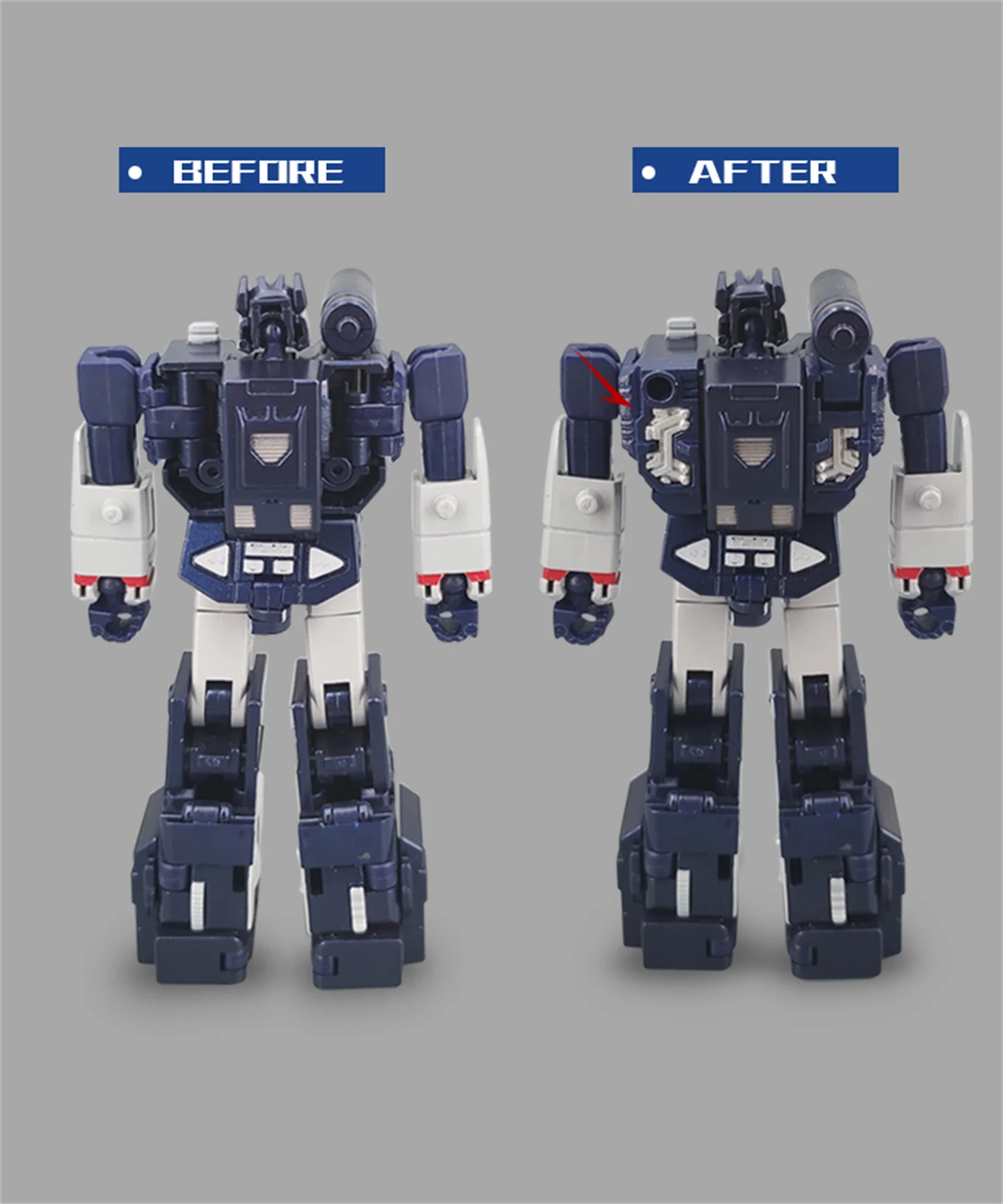 IN STOCK Backboard 2.0 Upgrade Kits For Newage NA H21 Soundwave Action Figure Accessories-GO BETTER