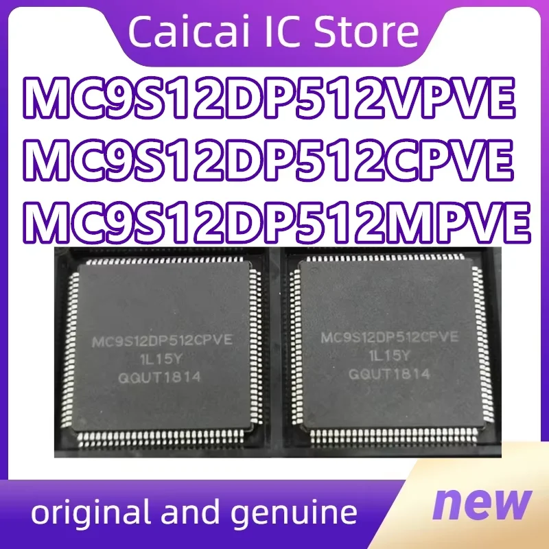 

MC9S12DP512VPVE MC9S12DP512CPVE MC9S12DP512MPVE MC9S12DP512 QFP-112 microcontroller 1PCS/LOT