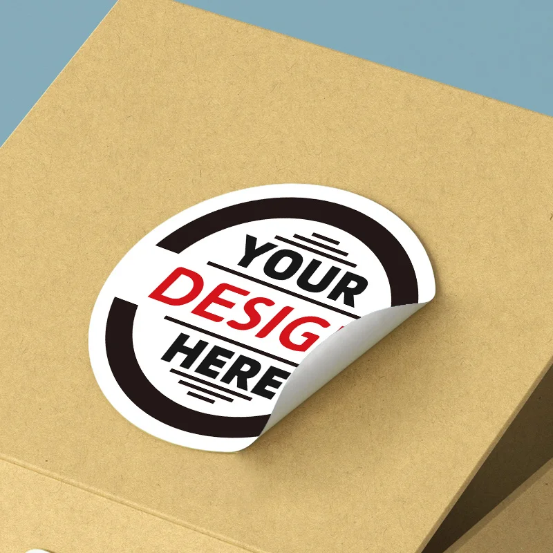 Pegatinas para eventos hechas a medida: logotipo personalizado/calcomanías fotográficas para bodas, cumpleaños, promoción de marcas y embalaje de regalos