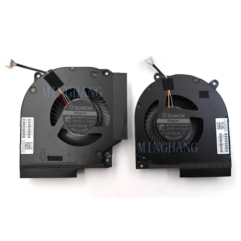 

M New for HP Victus 16-R 16-R0073CL TPN-C169 CPU / GPU Cooling Fan N44738-001 DC12V