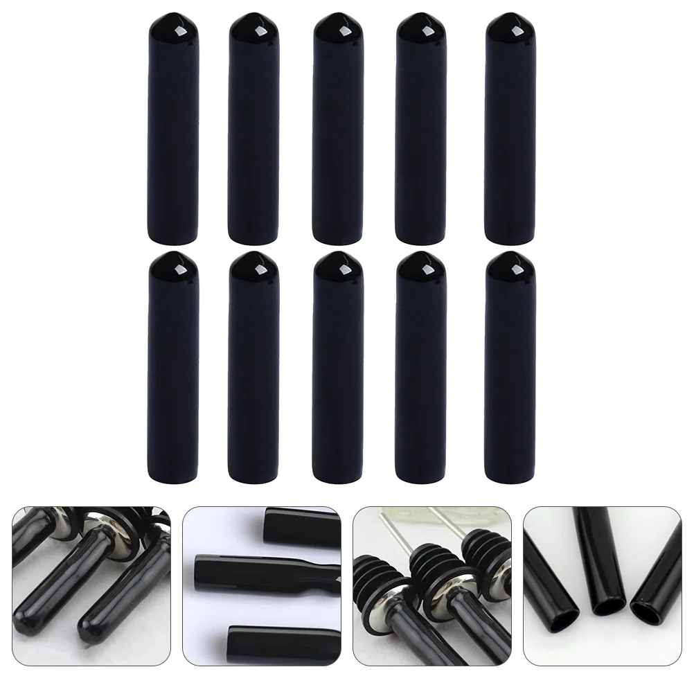 10 Pcs Cap Spouts Caps Bottle Cover Small Pourer Cocktail Shaker Rubber Dispenser Covers Nozzle Pourers