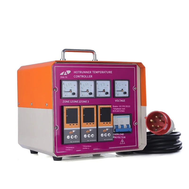 Hot runner temperature control box 3 sets of temperature controllers, plug-in thermostat, the best quality