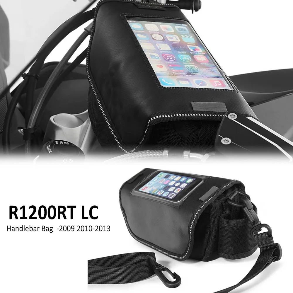 

2009-2020 2019 2018 2017 2016 Motorcycle Accessories Handlebar Bag Phone Holder Storage Package Fit For BMW R1200RT R 1200 RT/LC