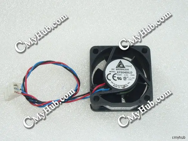 For DELTA EFB0405LD T6VD DC5V 0.16A 4020 4CM 40MM 40X40X20MM 3pin Cooling Fan EFB0405LD-T6VD EFB0405LD T6VD