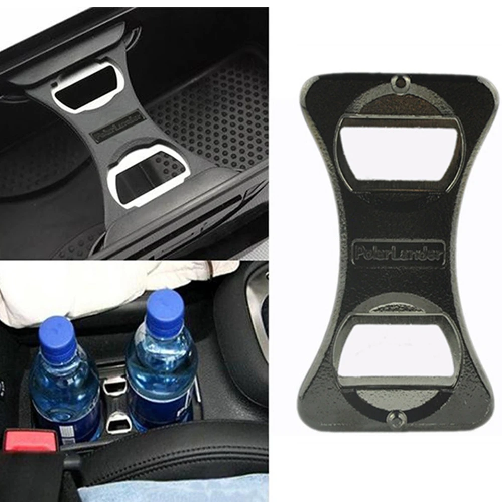 

Beer Bottle Opener with Drink Cup Holder Divider for VW/Golf Cars Bottle Opener