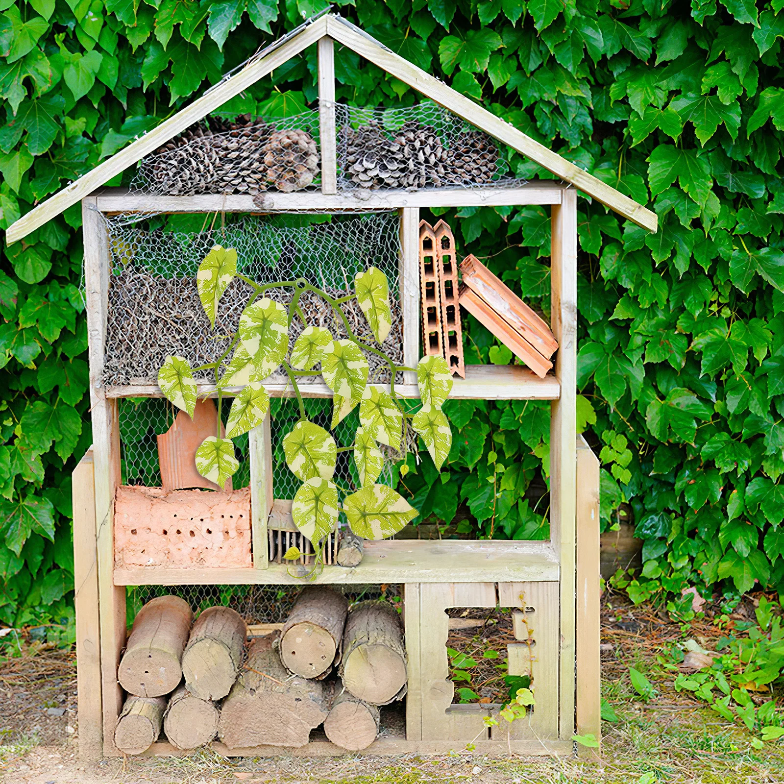 

Artificial Reptile Tank Plants Suction Cup Turtle Hangings Realistic Terrarium Decorations Reptile Habitat Ornaments