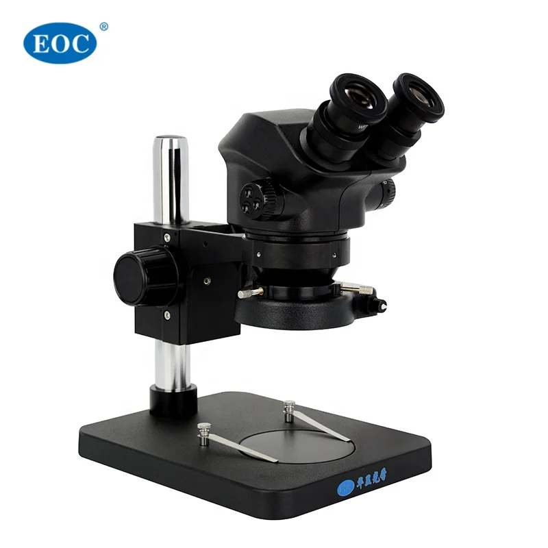 

EOC microscope 2022 new 0.7x to 5x Zoom 7x to 50x magnification pcb repair stereo binocular microscope for mobile phone repair