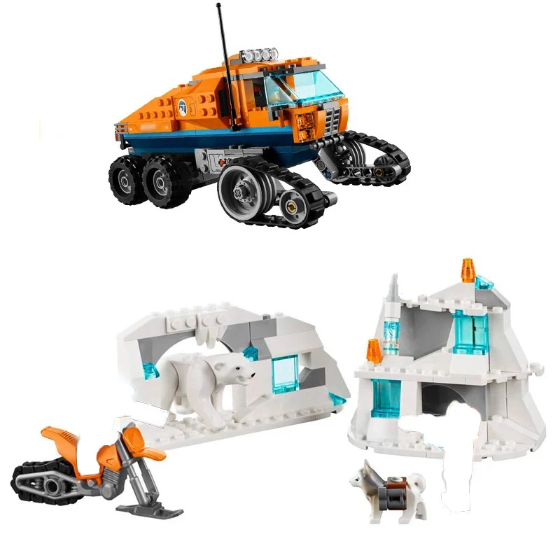 Arctic Scout Truck 60194 Building Model Building Blocks Children\'s Educational Toys Christmas Birthday Gift