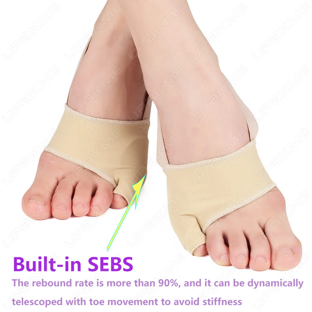 2 قطعة منصات مصحح Varus Pinky ليتل تو أروح لينة مكافحة ارتداء الألم واقية التمريض غطاء أصابع القدم العناية بالقدم تقويم العظام النعال #3