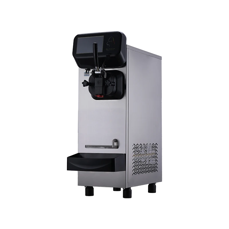 

Коммерческая настольная машина для мороженого. Машина для мягкой подачи производит 18-21 галлонов/ч.