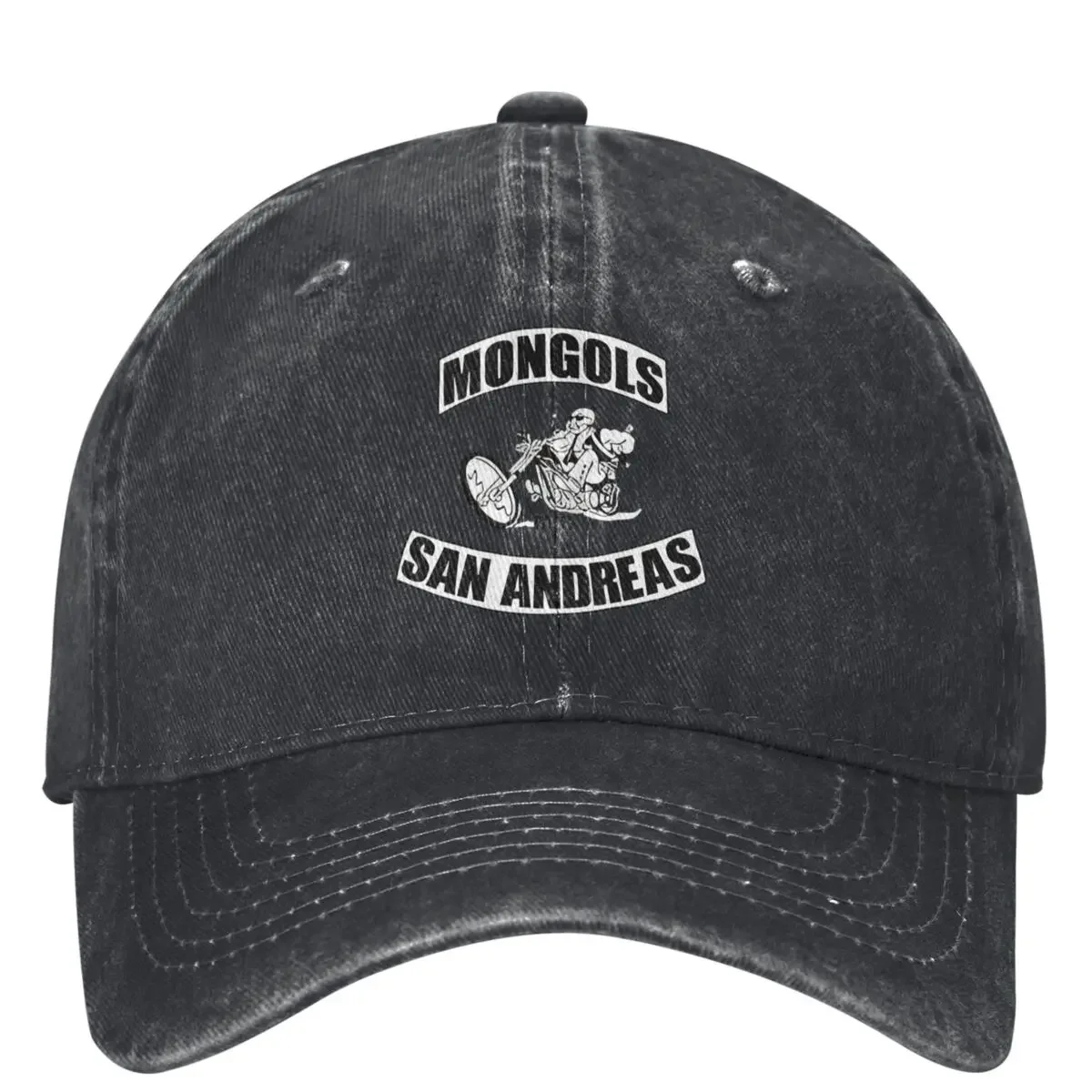 M-Mongoles Motorcycle Club Casual Baseball Cap Trucker Hat Sunscreen Running Snapback Cap Men Women y2k Retro Baseball Caps