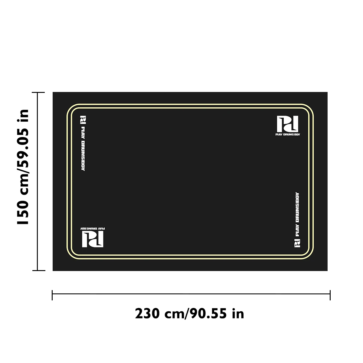 Professional Drum Mat Anti‑Slip Soundproof Percussion Mat For Electronic & Acoustic Drum Kit Musical Instrument Accessories
