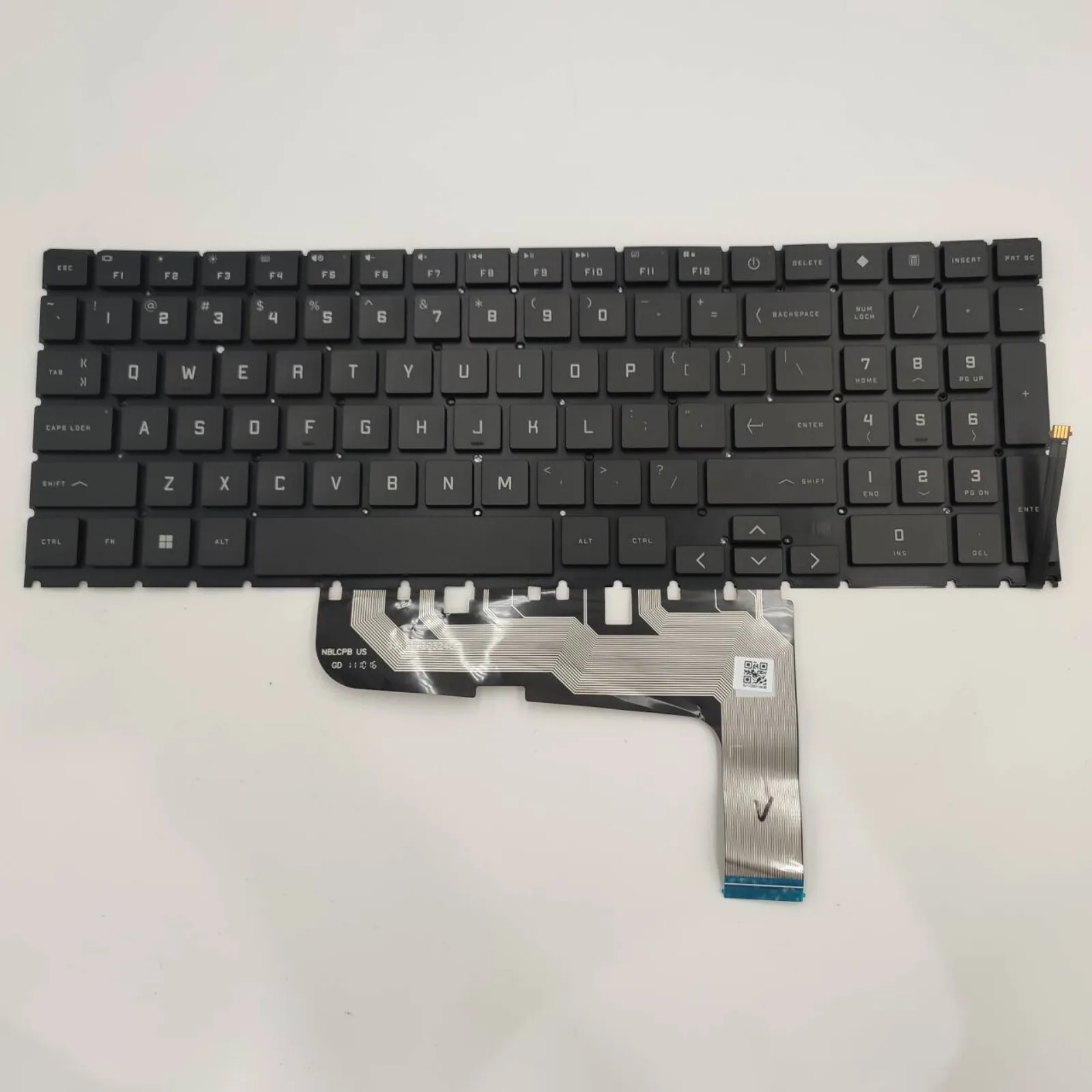US layout for HP Omen Gaming 16T-WD 16-B-C-N-K-WF-WD TPN-Q238-Q236-Q265-Q267-Q281-Q280-C167-C168 15-EN 15-EK Laptop keyboard