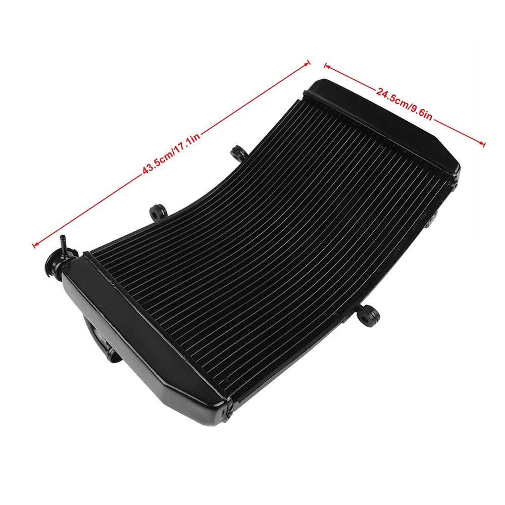 For Honda CBR600 F4i CBR600F F4 CBR 600/600F 2001-2007 Motorcycle Engine Radiator Aluminum Cooler Cooling Water Tank