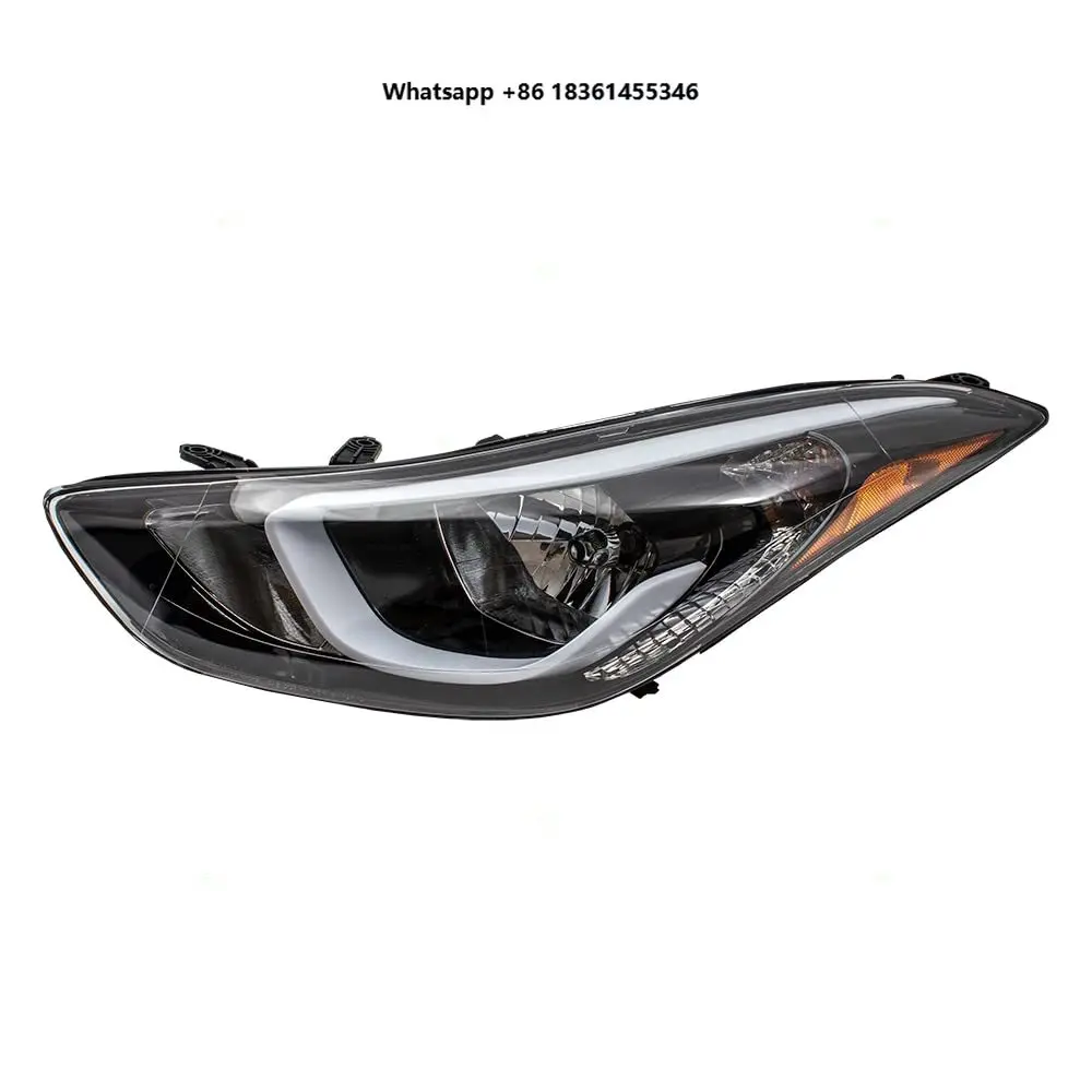 

For Elantra 2014-2016 W/LED Others Car Lamp Accessories Head Light HY2503187 92102-3Y500 Halogen Headlamp Headlight