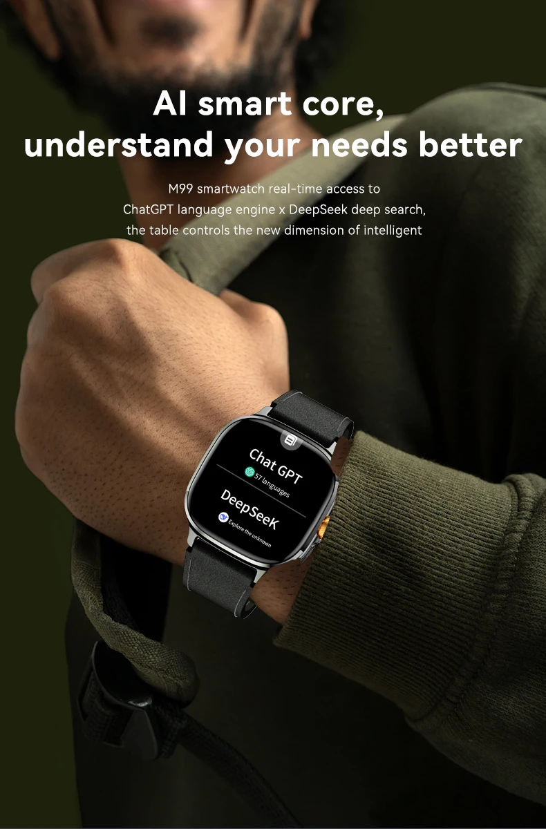 5G/4G Globales Netzwerk Smartwatch 2,4" AMOLED 2100mAh Akku 8GB+128GB Speicher Android APP-Download Gesundheitsüberwachung NFC-Uhr – Detail 8