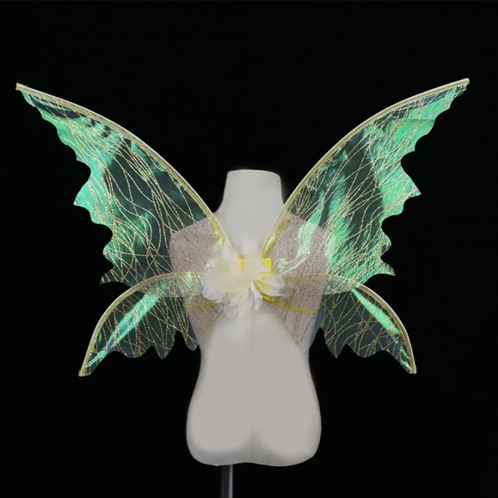 Dansshow rekwisieten Sparkle Fairy Princess Wings Cosplay kostuums Elf Cosplay Wing Fairy Butterfly Wing Stage Catwalk accessoire