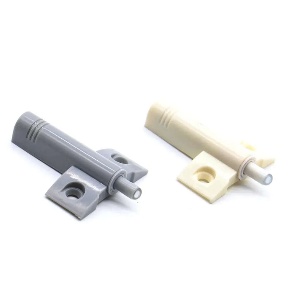 High Quality 10Set/Lot Gray White Kitchen Cabinet Door Stop Drawer Soft Quiet Close Closer Damper Buffers With Screws