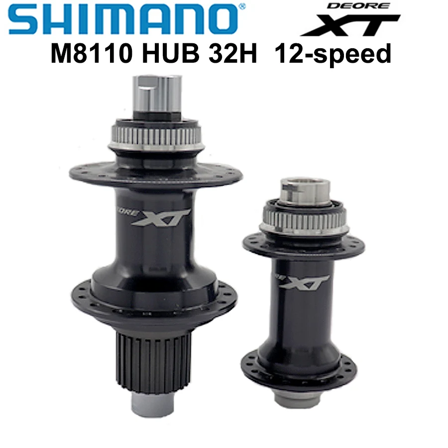 

SHIMANO DEORE XT M8110 12 Speed Hub 32H Center Lock 148x12mm Boost 142x12mm 100x15mm 110x15mm MICRO SPLINE Hub E-THRU Axle Bike