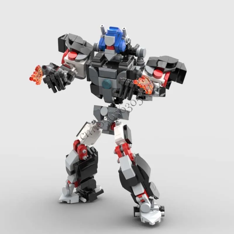 366 ELEMENTÓW Brickheadz Apex Beast MOC Personalizowany Modułowy Zestaw Klocków Kreatywny Projekt Prosty DIY Prezent dla Chłopca na Święta