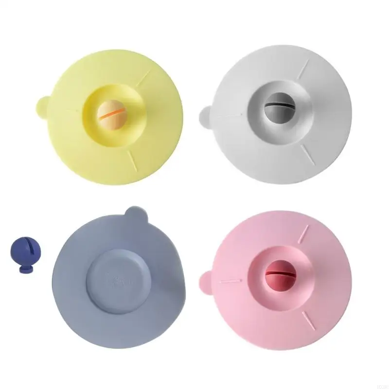 Tapas taza silicona grado alimenticio HX6C, cubierta taza bebida reutilizable, tapa taza Universal, cubiertas
