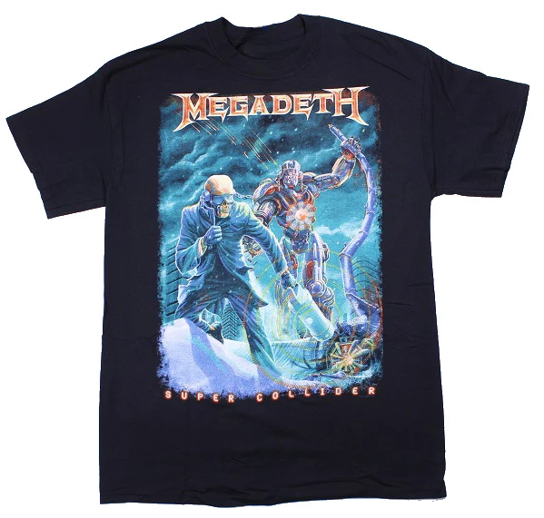 Sick Dying Dead Circle Vic Megadeth Band T-Shirt Cotton Graphic Tee Men Women Summer Streetwear - view 3
