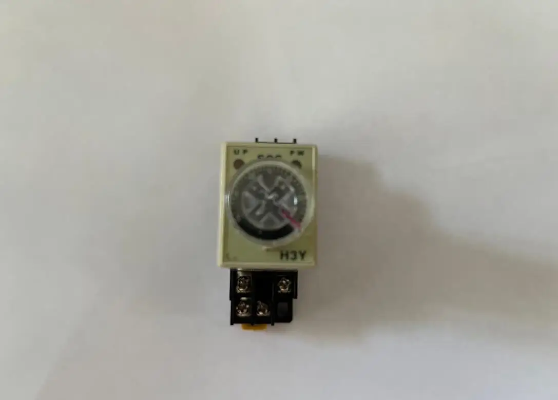 1S~60Min H3Y-2 Power On Time Delay Relay Solid-State Timer 3Min 12V/24V/36V/110V/220V/380V with Base 5A