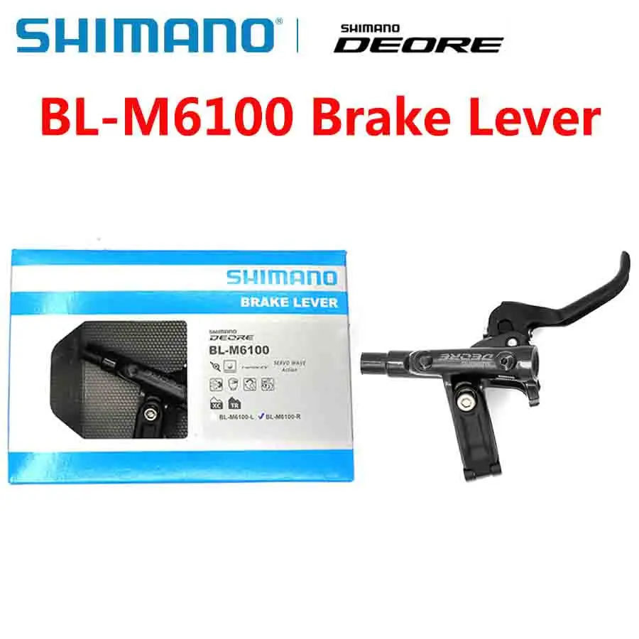 

Shimano Deore M6100 Hydraulic Disc Brake Lever I-Spec EV M6100 MTB Brake Lever Mountain Bike Brake Lever Bike Parts