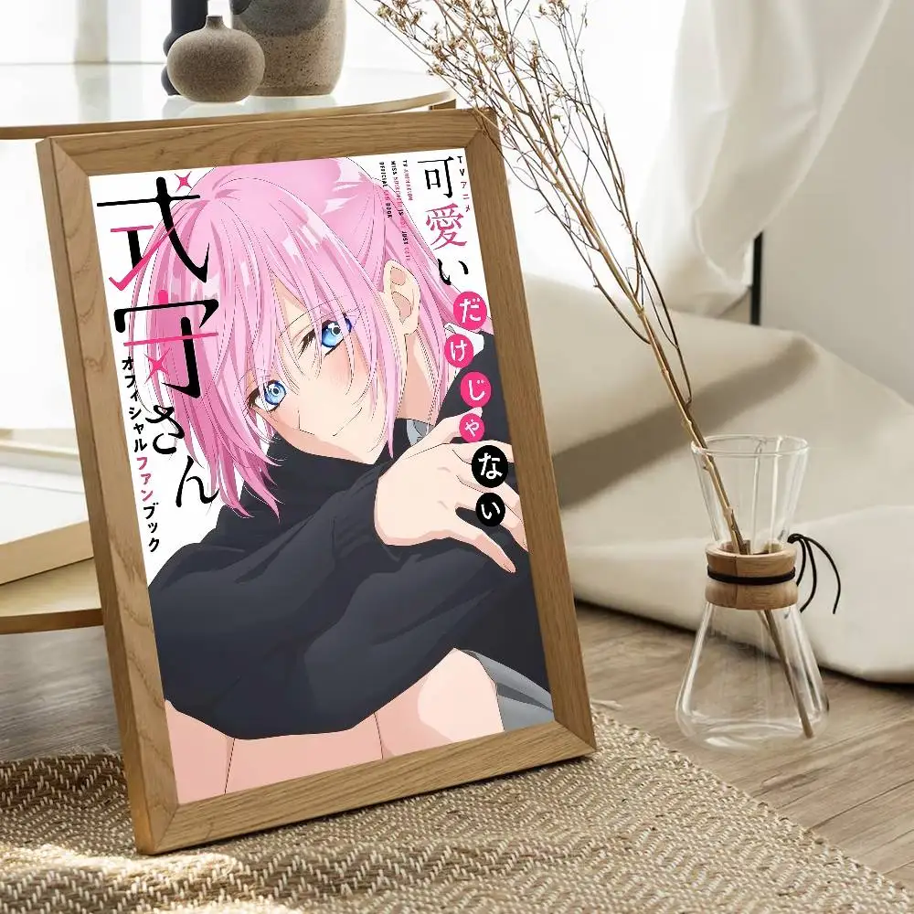 أنيمي Kawaii الوردي فتاة Shikimoris ليس مجرد كتي أنيمي الملصقات لزجة خمر غرفة المنزل بار مقهى ديكور Kawaii غرفة ديكور