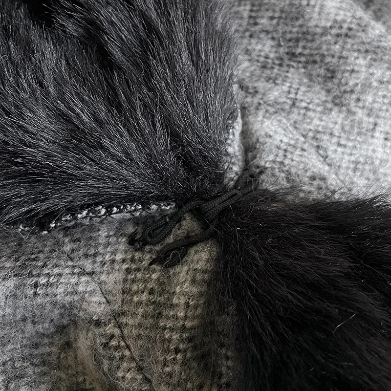 شتاء جديد بيزلي الجاكار المعطف شال المرأة الدافئة هامش تقليم البلوز كيب مقنعين حجم كبير ملابس خارجية غير رسمية #6