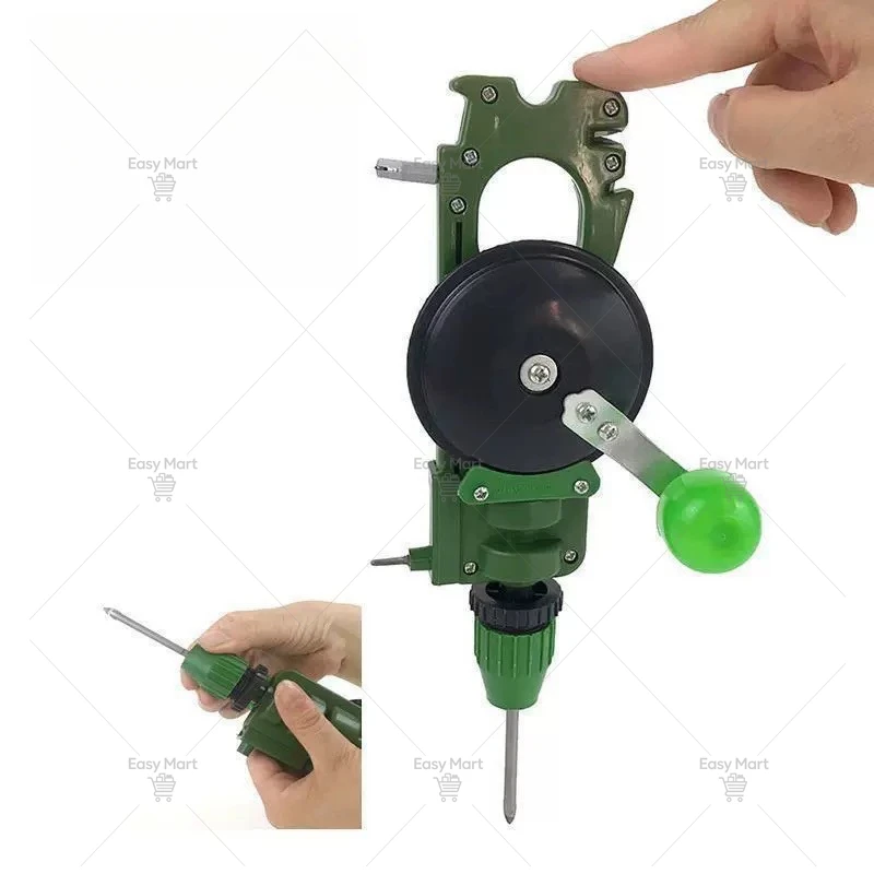 Teaching Supplies Powerful Manual Drill DIY Woodworking Hand Drill DIY Tool Hand Drill Woodworking Woodworking DIY Tool xqmg