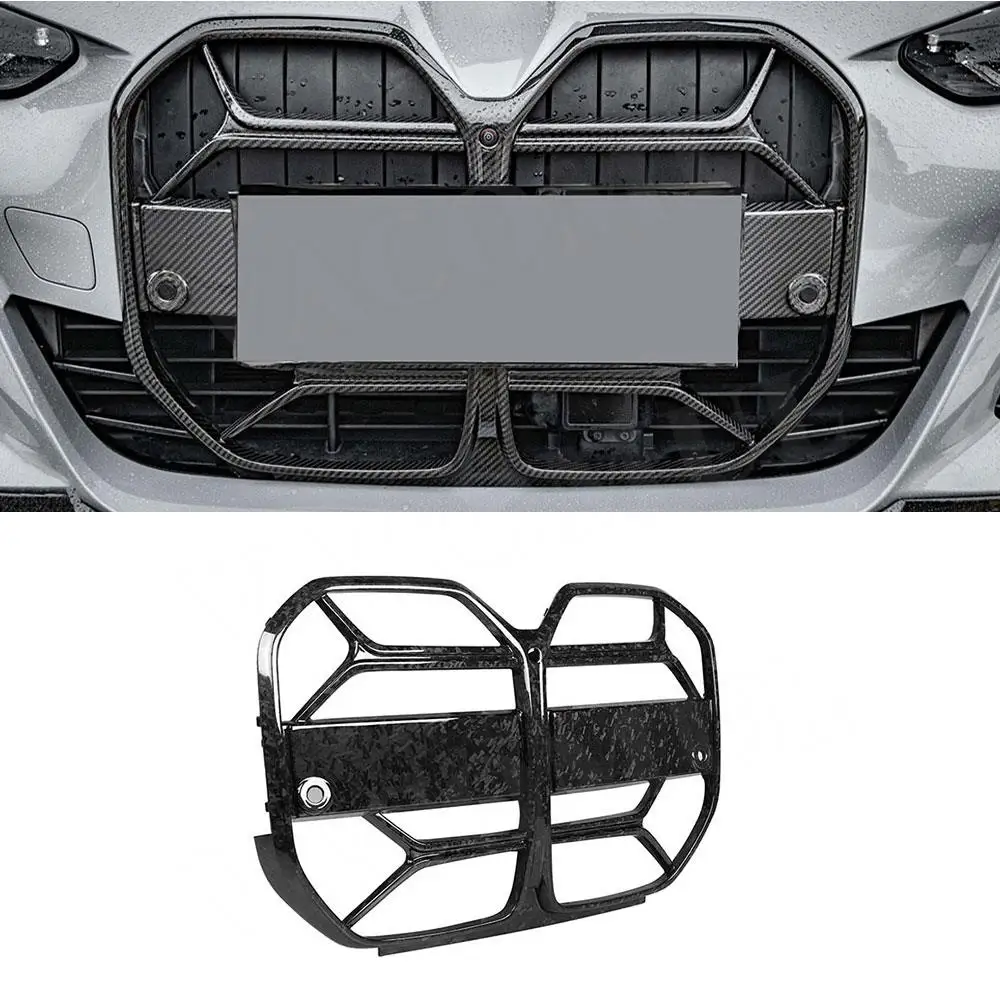 

Dry Carbon Fiber Racing Grills Mesh Bodykits for BMW 4 Series G26 M Sport Sedan 2020+ Car Racing Grills Car Styling