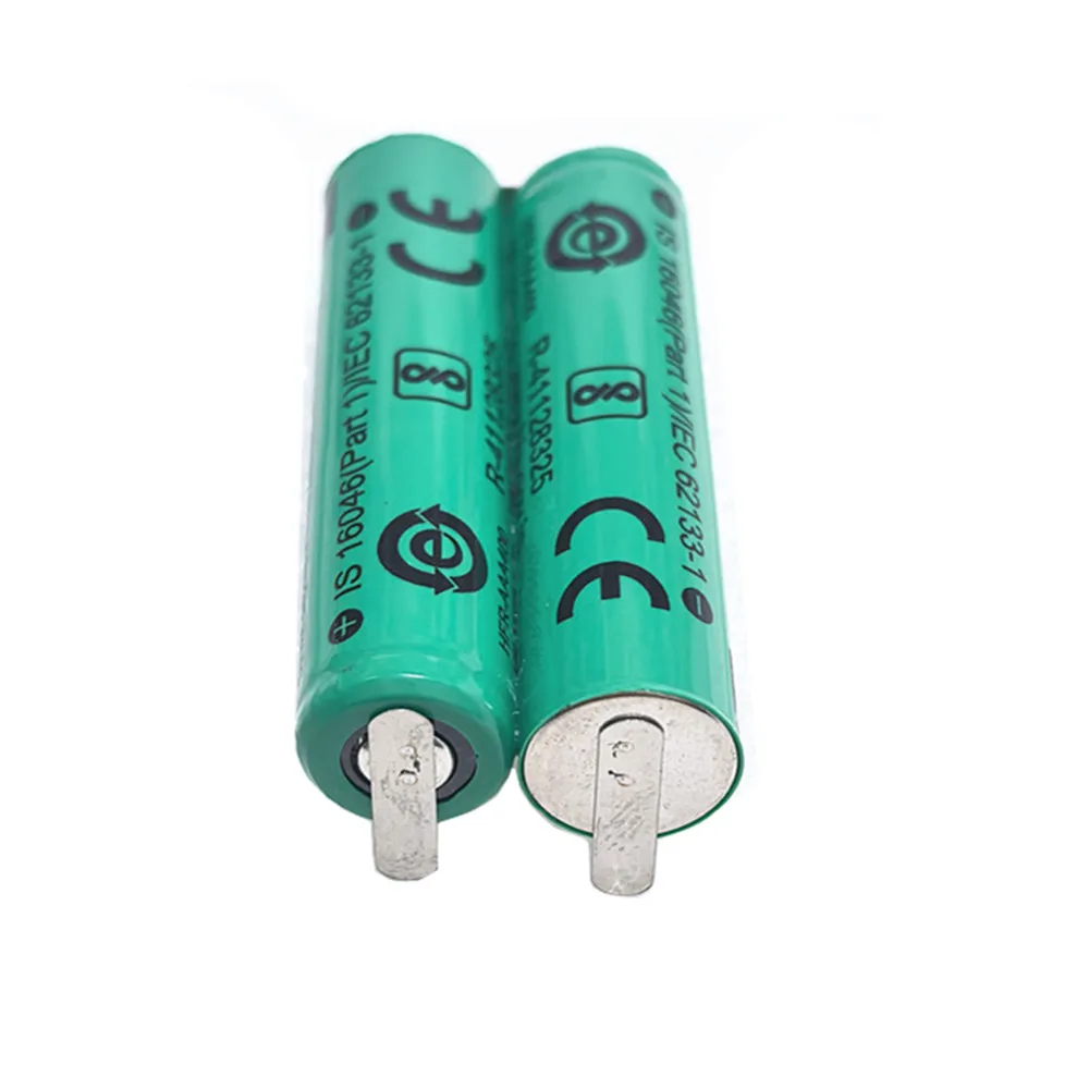 HSY-AAA0.75-PHP 2.4V 750mAh Ni-Mh Battery for Philip Electric Shaver HC3410 HC3426 HC5446 HC5447 HC5450 BT9290 QC5130 HX6210