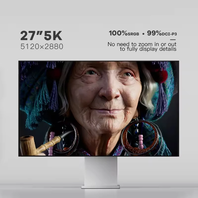 Wholesale Office Desktop Computer Monitor 27 Inch Led 5K Monitor for Pc