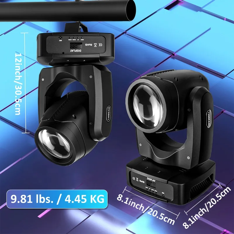 Hot Sale 150W Professional Rgbw Dmx512 Stage Light Beam Moving Head Lighting for Dj Disco Ktv Bar Wedding Beam Lights