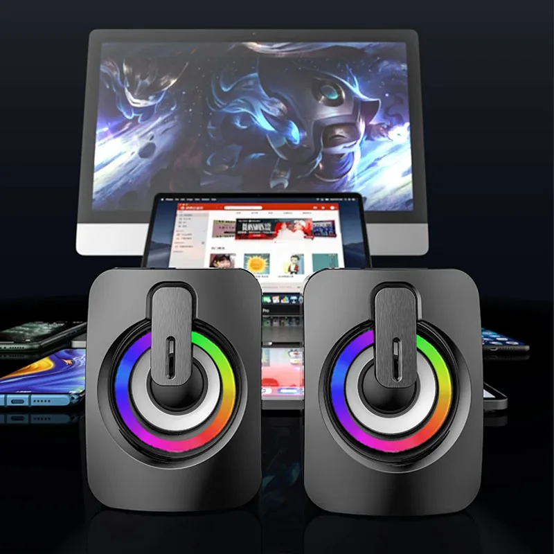 Altavoz De ordenador para PC, portátil, escritorio, Notebook, Caixa De Som, caja De sonido portátil, música con cable, M