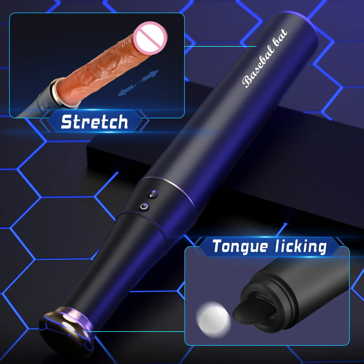 Dildo Vibrator for Pleasur Telescopic Vibrating Tongue Licking Phallus Heating Automatic Plugging Gun Machine Electric Vibrator